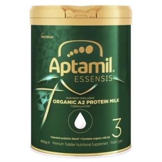 Sữa Bột Aptamil Essensis Organic A2 Protein Úc Hộp 900gr Số 3