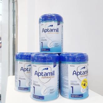 Sữa Aptamil Advanced Anh số 1 800g cho bé từ 0-6 tháng tuổi