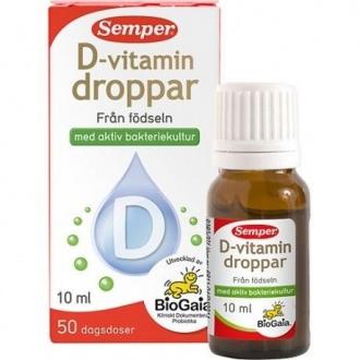 Vitamin Semper (D3 & men tiêu hóa) (10ml)