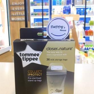 Túi trữ sữa Tommee Tippee Closer to Nature 350ml (hộp 36 túi)