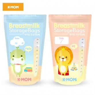 Túi trữ sữa K Mom Hàn Quốc 200ml 50 cái