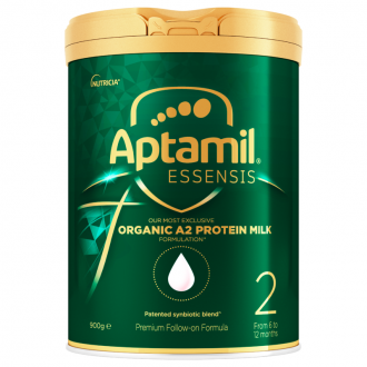 Sữa Aptamil Essensis số 2 – Sữa hữu cơ đạm sạch A2 cho bé 6 tháng đến 1 tuổi 900g