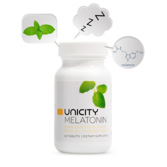 Unicity Melatonin – Hỗ Trợ Giấc Ngủ 60 Viên