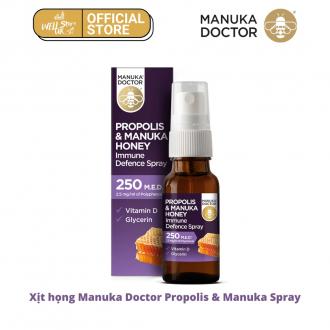 Thực phẩm bảo vệ sức khỏe xịt keo ong Natural Life Propolis & Manuka (30ml)